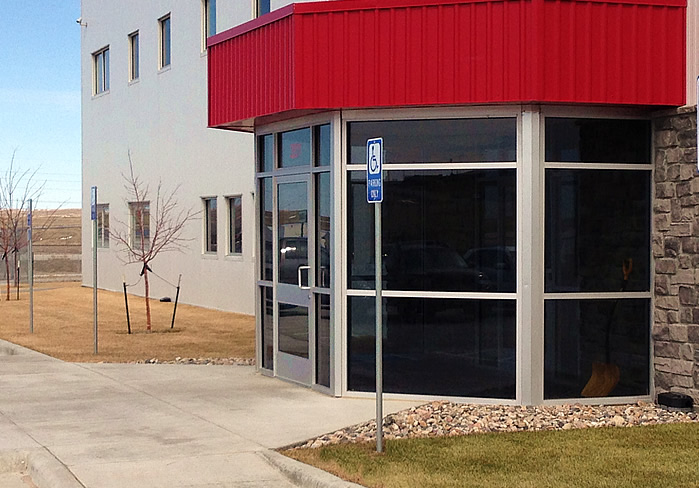 Custom Business Entrance Installation, Casper, WY